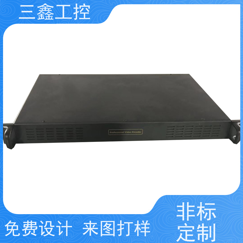 实体工厂1UDVR监控机箱 不锈钢机柜 多硬盘位 TY-4UX喷塑工艺