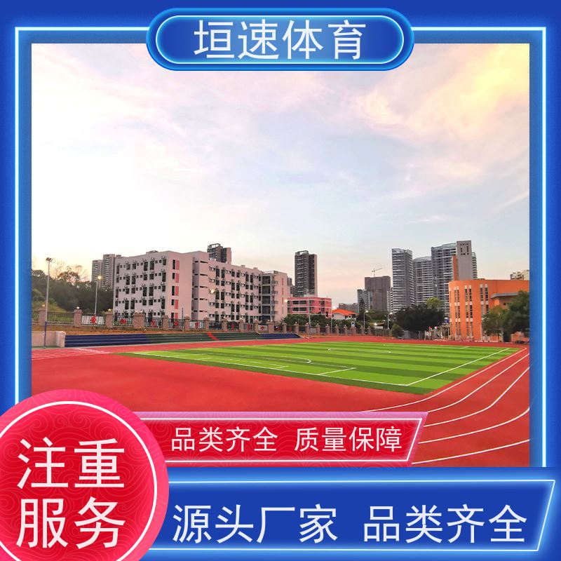 垣速 儿童弹性地垫 硅pu体育场地 环保塑胶跑道吸音降噪