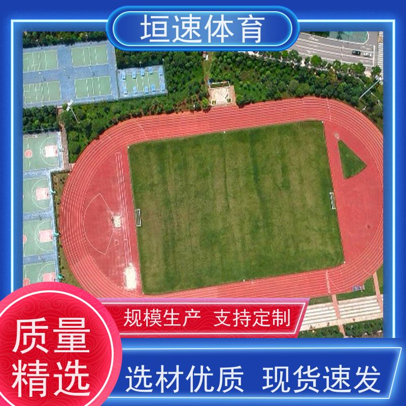 垣速 8mm塑胶场地 彩色弹性地坪 幼儿园操场跑道缓冲性能佳
