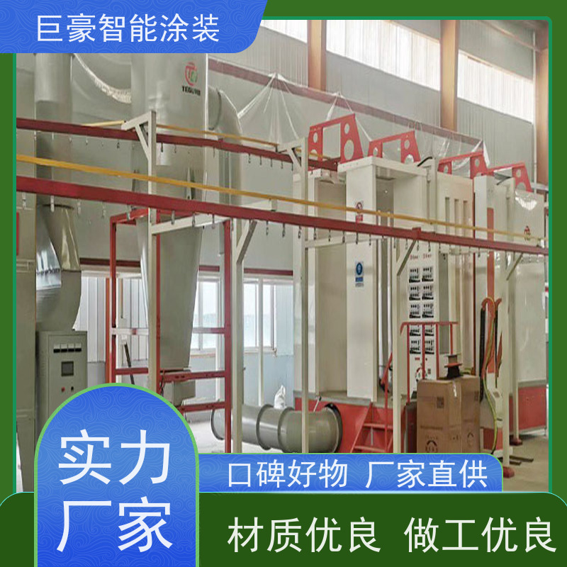 巨豪智能涂装 地轨式喷涂 塑胶喷漆 节省油漆 高效率