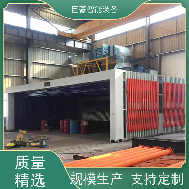 巨豪智能装备 大型工件喷涂 在线检测 上粉均匀
