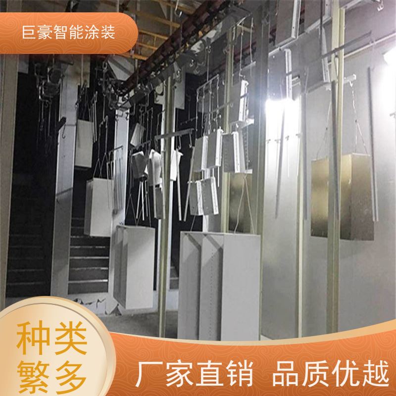 巨豪智能涂装 地轨式喷涂 塑胶喷漆 膜厚均匀 性能稳定