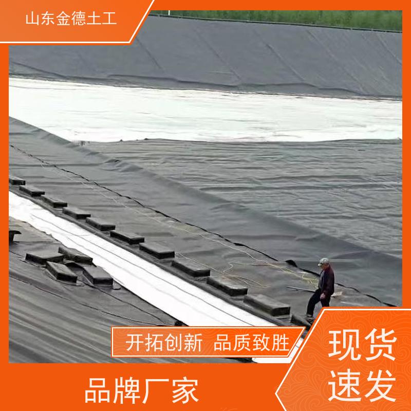 金德土工 黑膜池防渗 0.75mm厚美标土工膜 耐紫外线