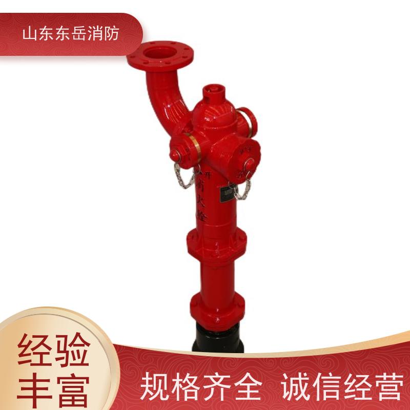 东岳品牌栓炮一体式防冻地上消火栓 高度可按需定制 厂家供货