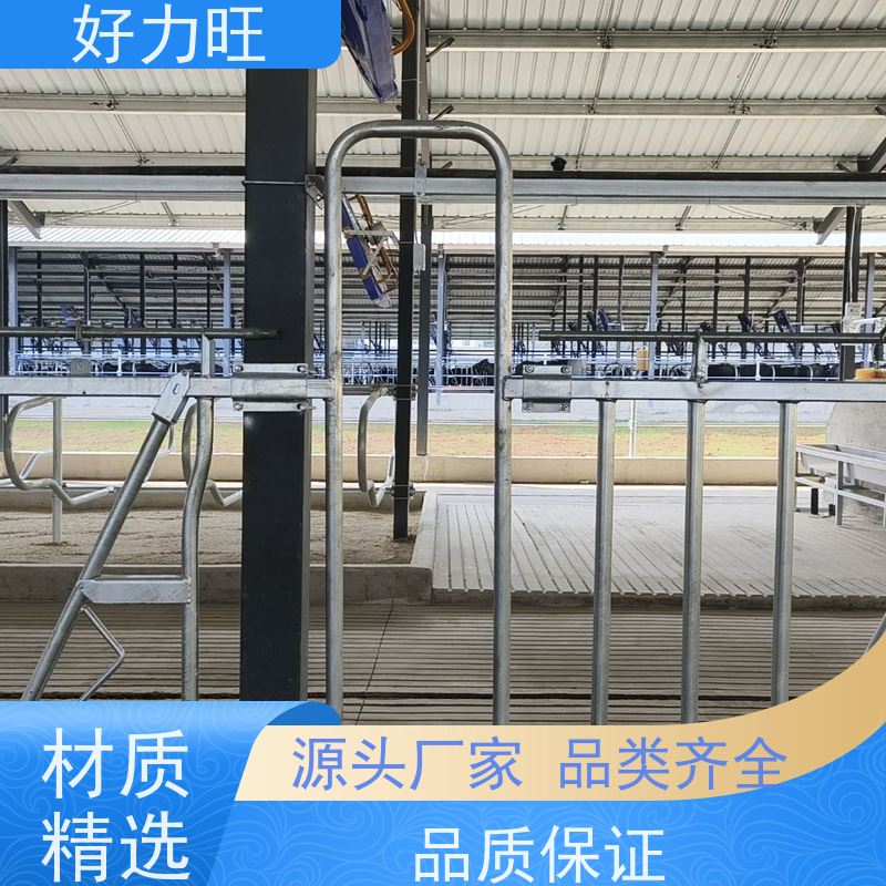 畜牧用牛颈枷 饲喂隔栏 好力旺 通风好结实耐用 恒温饮水槽