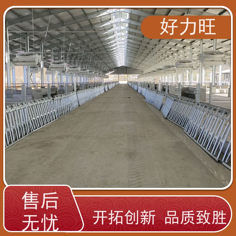 双开锁牛颈枷 热镀锌牛栏杆可根据需要选择 用途广泛