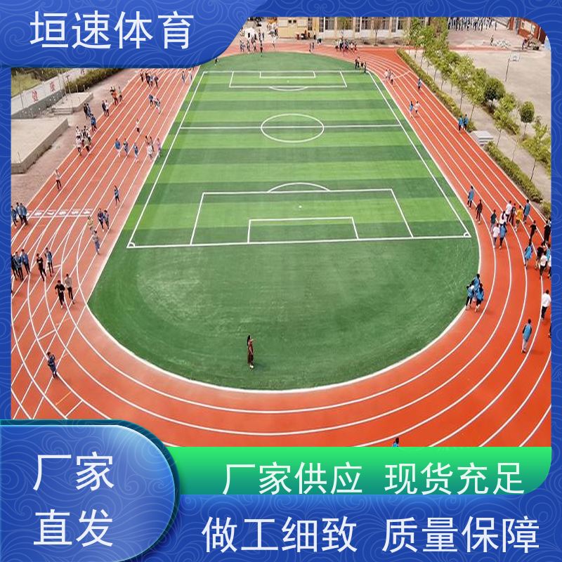 垣速 塑胶田径场250米 运动场地坪 操场epdm跑道高稳定性