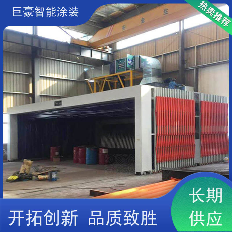 巨豪智能涂装 环型喷漆线 新能源喷涂 膜厚均匀 高效率