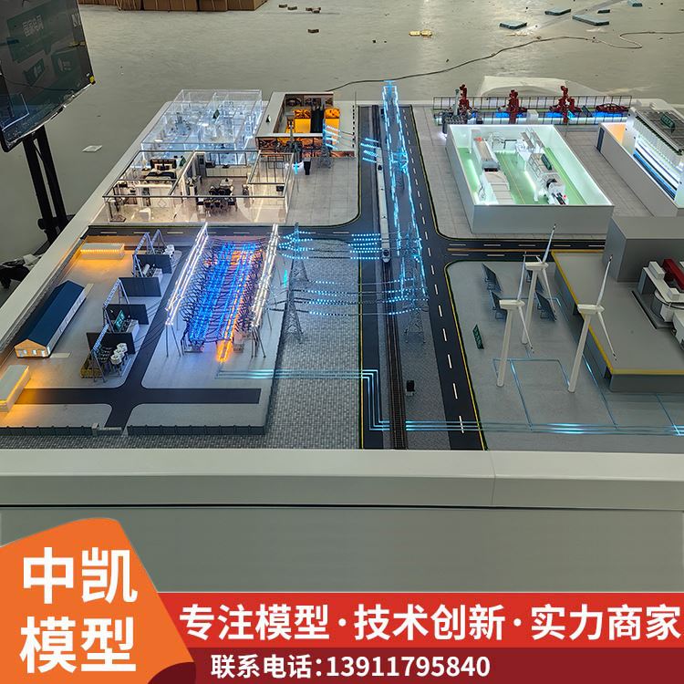  工业沙盘模型 模拟仿真演示 直观展示设计意图 北方中凯