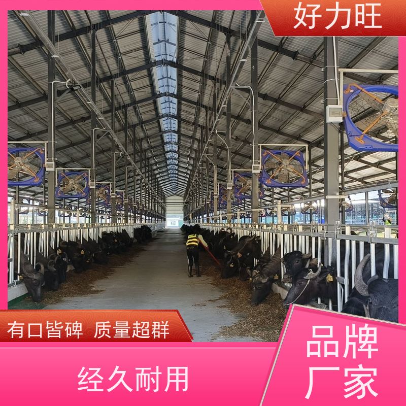 新型牛颈枷自锁式单开加厚热镀锌活位双开奶牛场固定分位牛颈夹