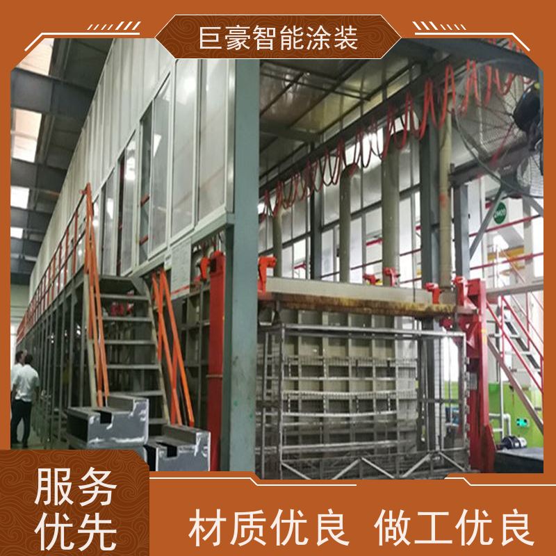 工厂定制 滑撬式输送 大型喷涂设备 膜厚均匀 省时省力
