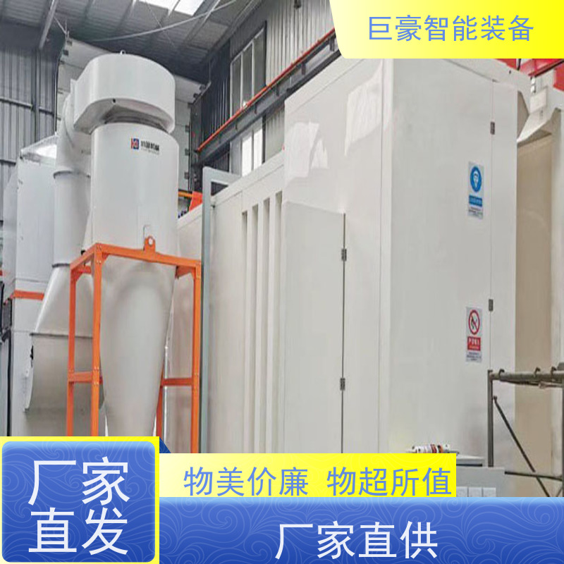 巨豪智能装备 金马喷枪 大型工件喷涂 在线检测 快带换色