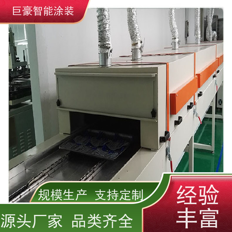 巨豪智能涂装 十字链输送 塑胶喷漆 德国进口技术 节能减排