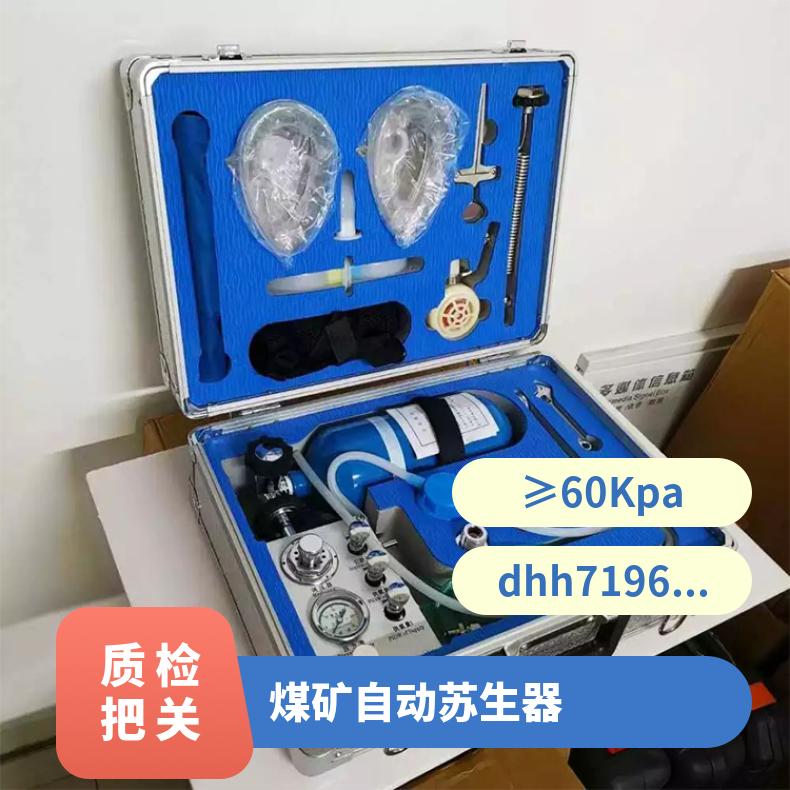  MZS-30自动苏生器矿山救护用便携式氧气自救器 呼吸器 厂