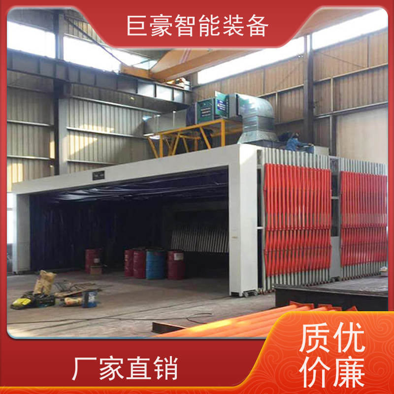 巨豪智能装备 金马喷枪 快速换色粉房喷涂 自动收料 合格率高
