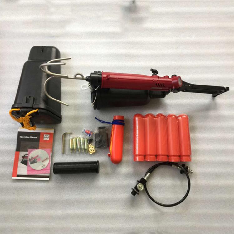 防汛应急PTQ20-Y150美式抛投器便携式手持抛索器抢险救援抛绳器
