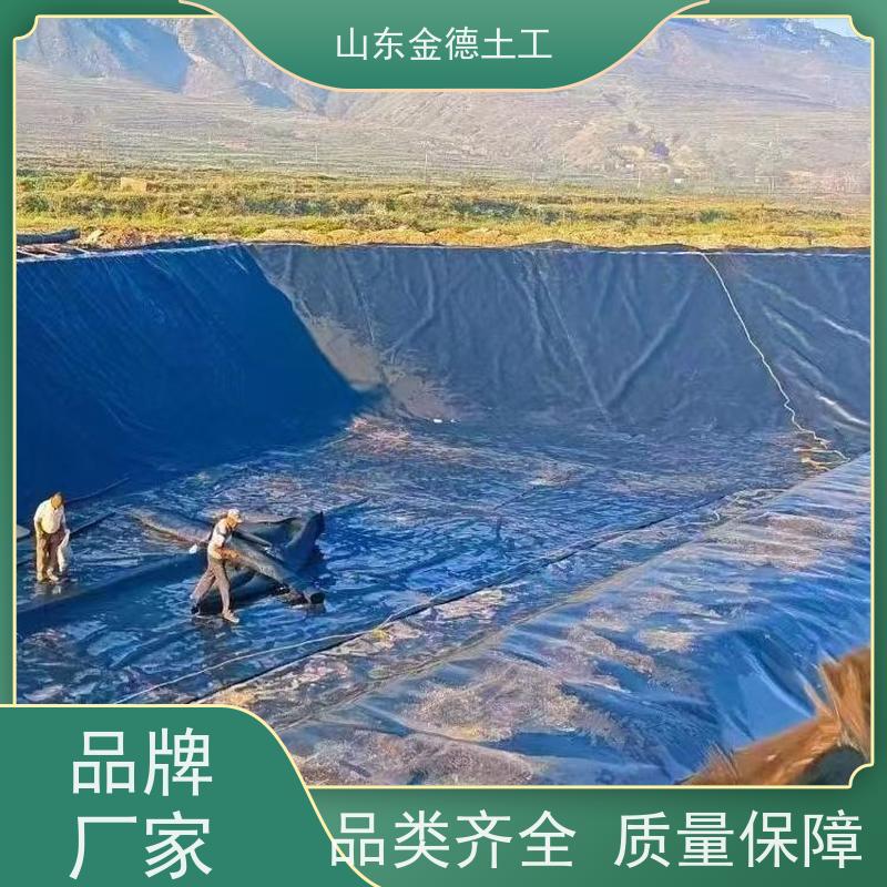金德土工 危废池防渗 GH-2S环保光面土工膜 拉伸性高