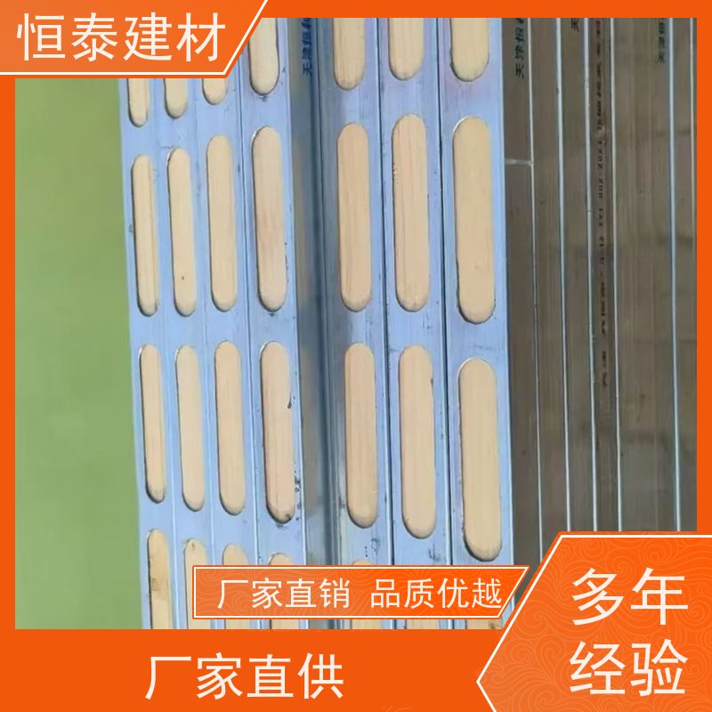 恒泰建材 带堵头盖款钢包木 可墙可梁可板可柱 售后提供组装指导