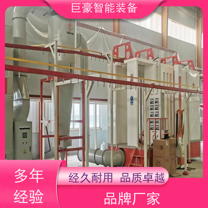 巨豪智能装备 金马喷枪 大型工件喷涂 快带换色