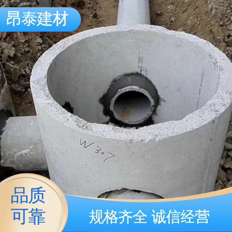 售后可靠 抗剪能力强 圆形矩形成品井 预制检查井 生产厂家