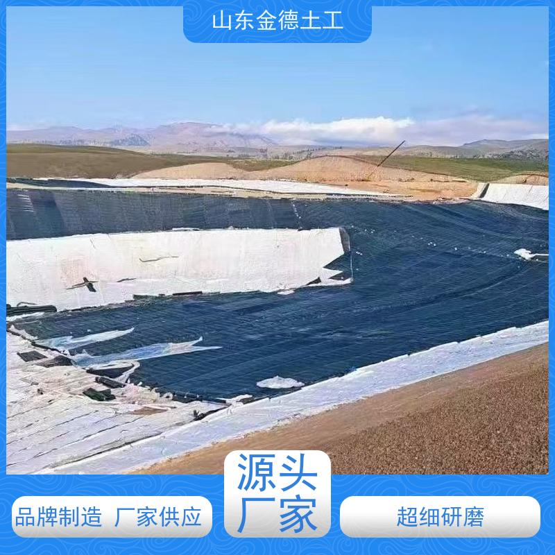 金德土工 黑膜池防渗 1.0mm厚建标土工膜 抗高温 耐低温