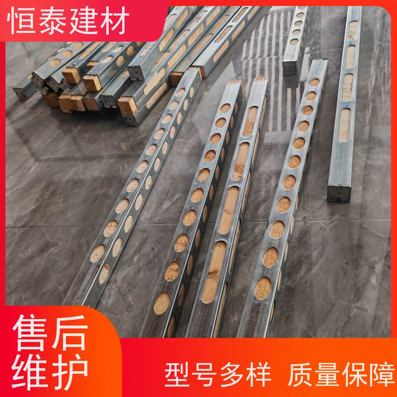 恒泰 齐头钢木龙骨 荷载大间隔距离可以加大 三个月起租