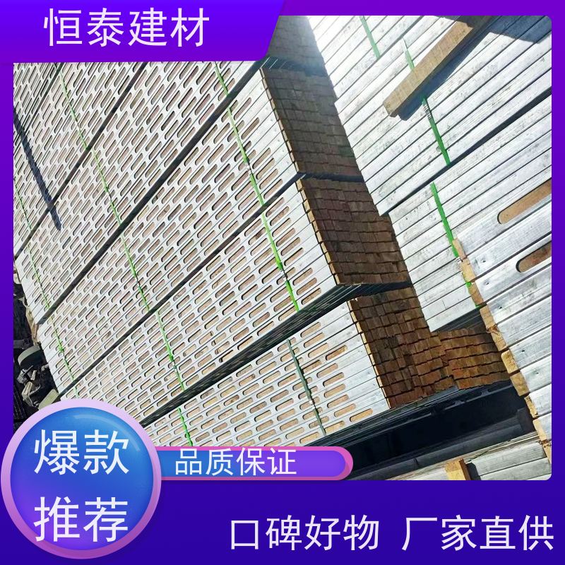 恒泰建材 外露木方钢包木 铺设模板平整 可提供增值税票