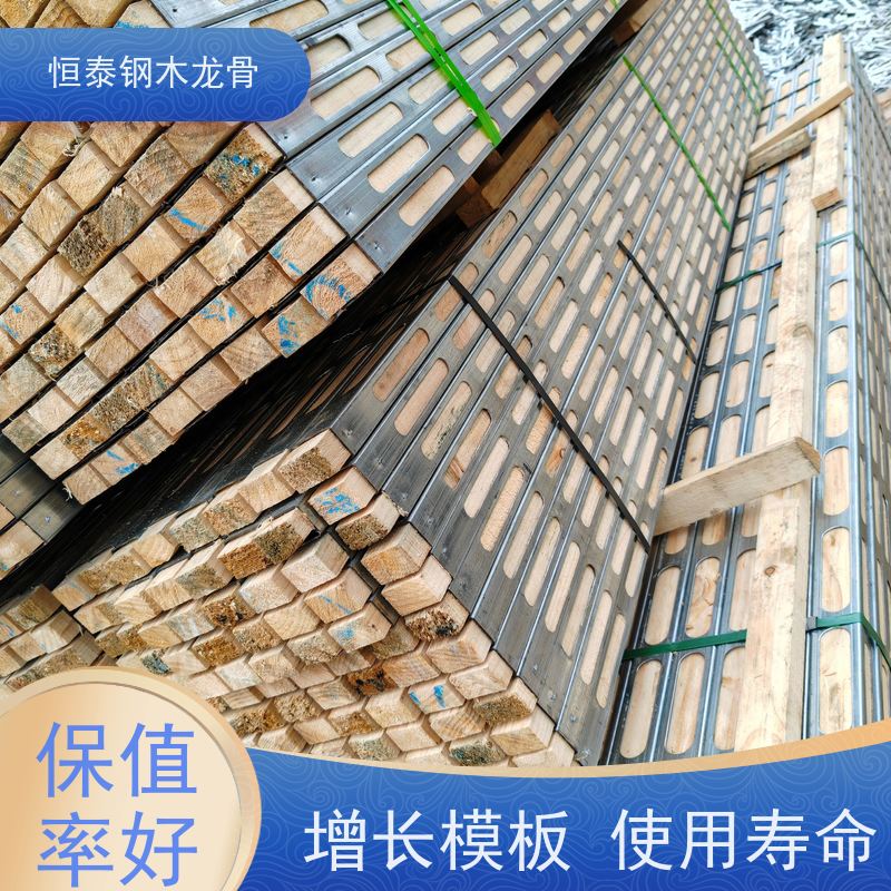 恒泰建材 可定制定尺 薄壁方钢管 国标品质 顶板支撑钢包木