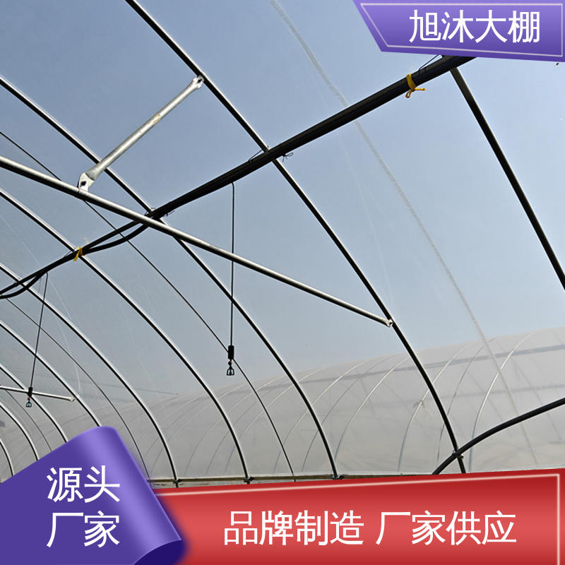 旭沐 蔬菜大棚 抗压能力强 优质耐用 连体薄膜温室大棚