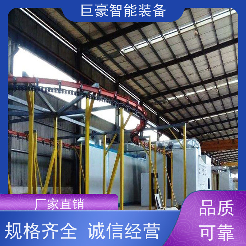 巨豪智能装备 金马喷枪 升降往复机喷涂 电燃气加热 膜厚均匀