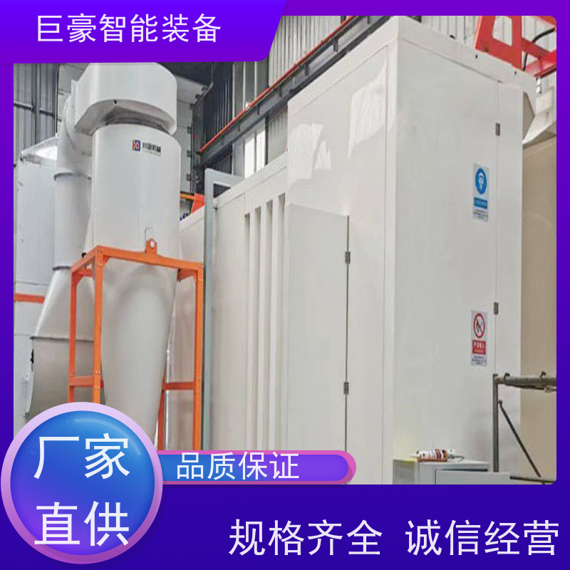 巨豪智能装备 金马喷枪 汽车轮毂喷涂 自动翻面 节省涂料