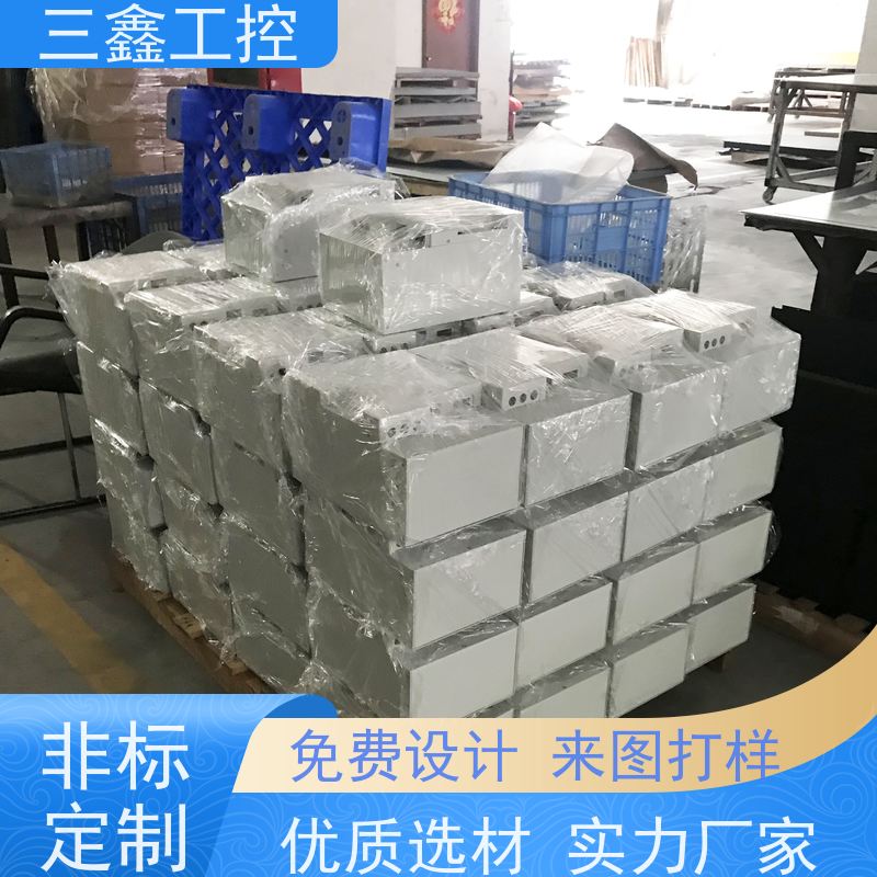 厂家供应3U不锈钢配电箱 钣金外壳加工 多硬盘位 TY-4UX喷塑工艺