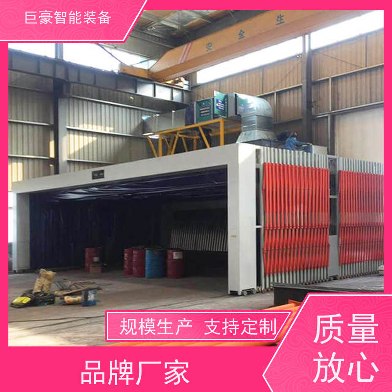 巨豪智能装备 大旋风粉房喷涂 自动收料 快带换色