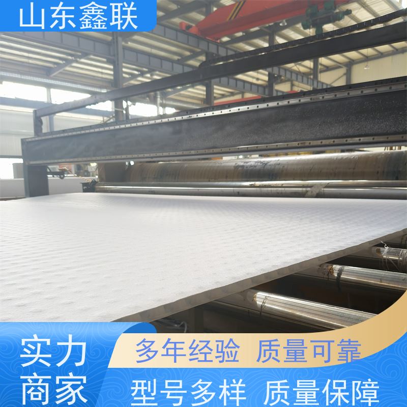 鑫联新材料 车库顶板虹吸排水系统 厂家施工指导 15高板布一体疏水板