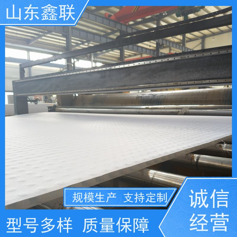 鑫联新材料 虹吸雨水排放系统 厂家施工指导 H25双面抗压排水异形片