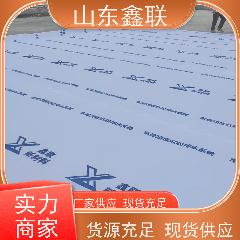 鑫联新材料 虹吸雨水排放系统 科研创新 H30双面排蓄水异形片