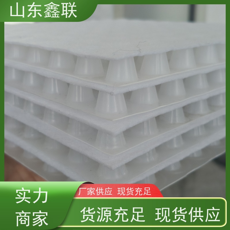 鑫联新材料 防护虹吸排水收集系统 大厂实力批发 15高板布一体疏水板