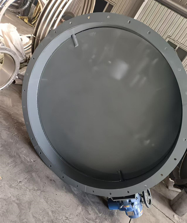 电动 通风蝶阀密封好耐用 法兰连接 DN400 伟杰环保
