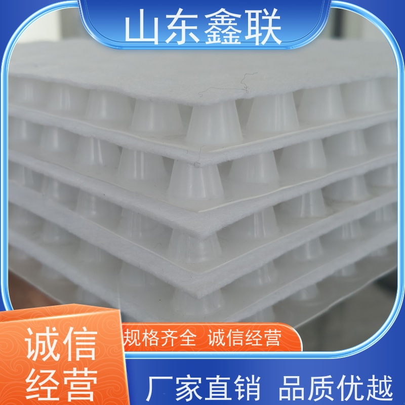 鑫联新材料 车库顶板虹吸排水 中国绿色建材 15高板布一体疏水板