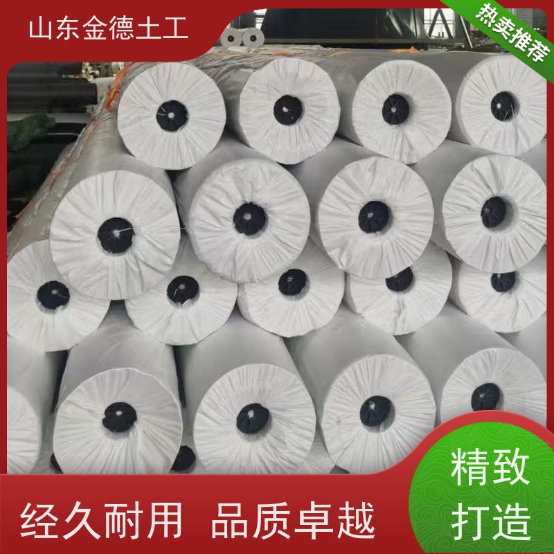 金德土工 发酵塘黑色HDPE膜 0.75mm厚黑膜 施工便捷