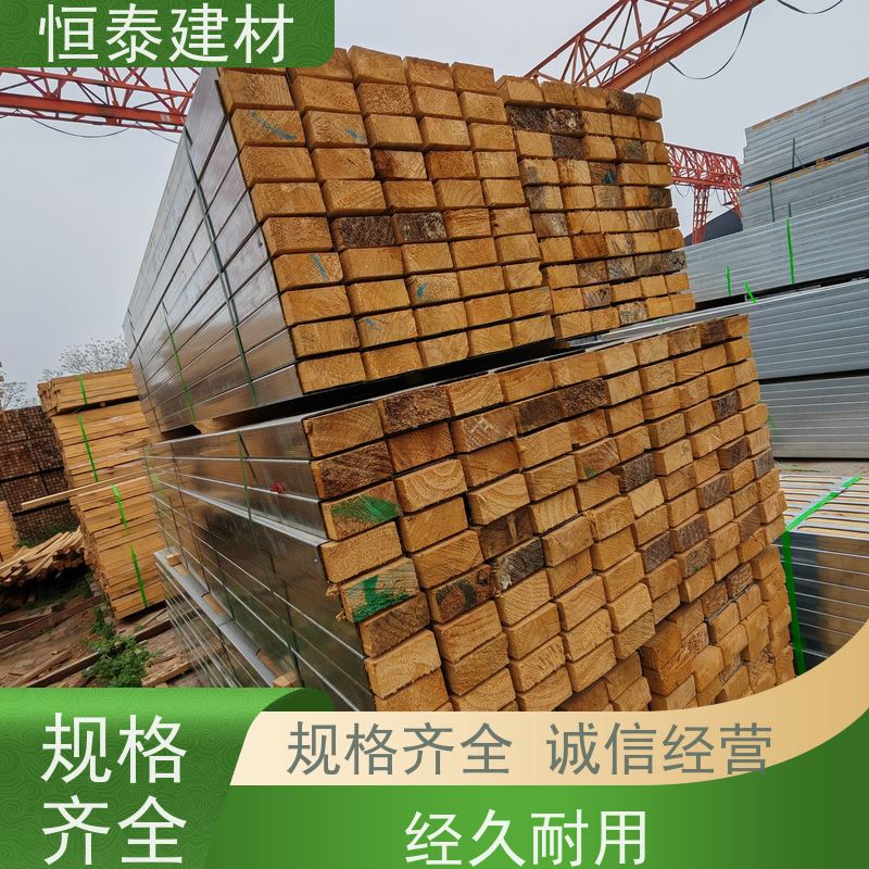 恒泰 桥梁模板支撑钢包木 荷载大间隔距离可以加大 三个月起租