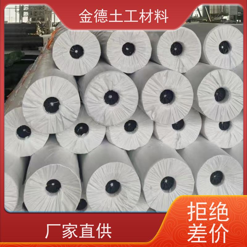 金德土工 沉淀池内衬铺设 2.0厚美标HDPE膜 热老化性好