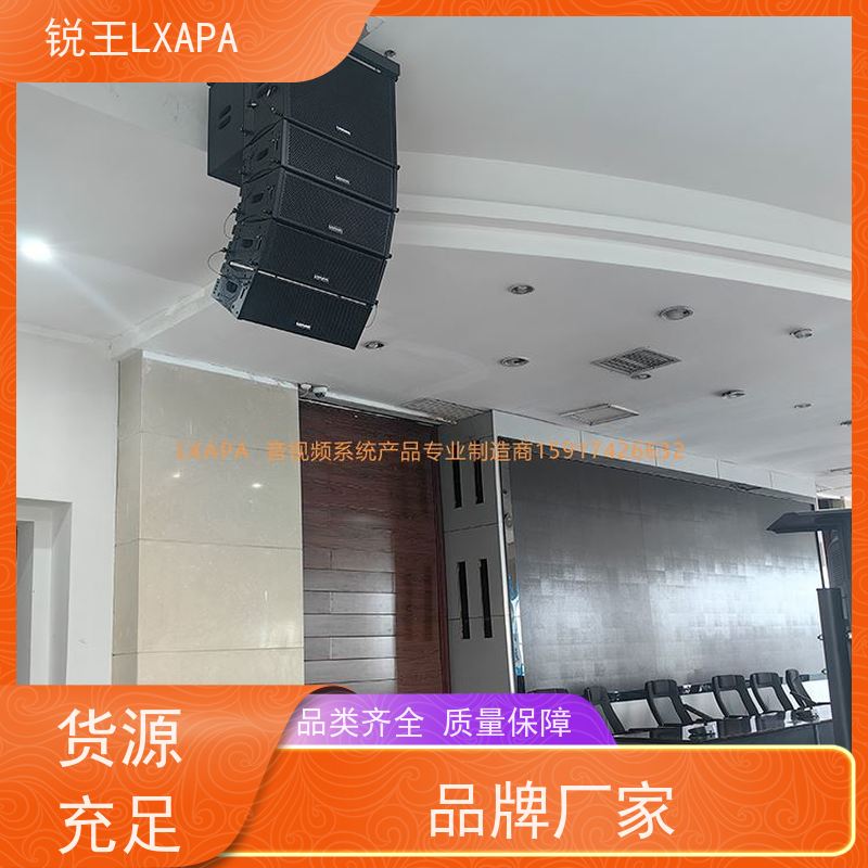 锐王LXAPA 有源会议音柱 ktv音响设备 机场车站 12寸线阵音箱