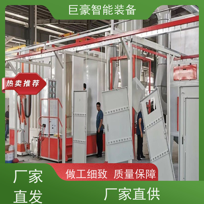巨豪智能装备 瓦格纳喷枪 高铁构件喷涂 电燃气加热 膜厚均匀