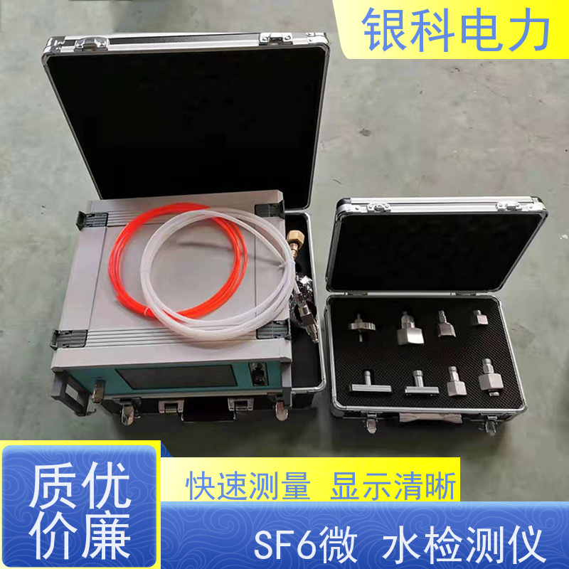 银科电力 便携式SF6微水测量仪 具有自动化操作功能 彩色液晶屏