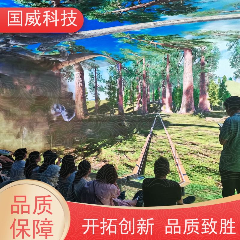 国威科技 动感飞跃 沉浸式9D空间 创意 品牌供应