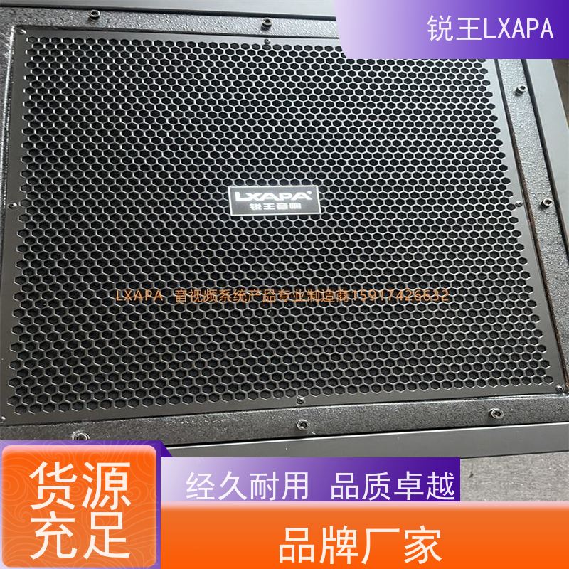 锐王LXAPA 全频线性音柱 双10寸线阵音箱 近场聆听不刺耳 广播音响