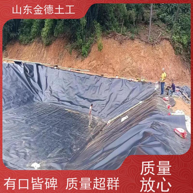金德土工 危化池蓝色HDPE膜 防水黑膜 发货快速 