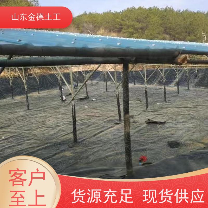 金德土工 压延HDPE膜 0.75mm厚黑膜 寿命长 耐撕裂