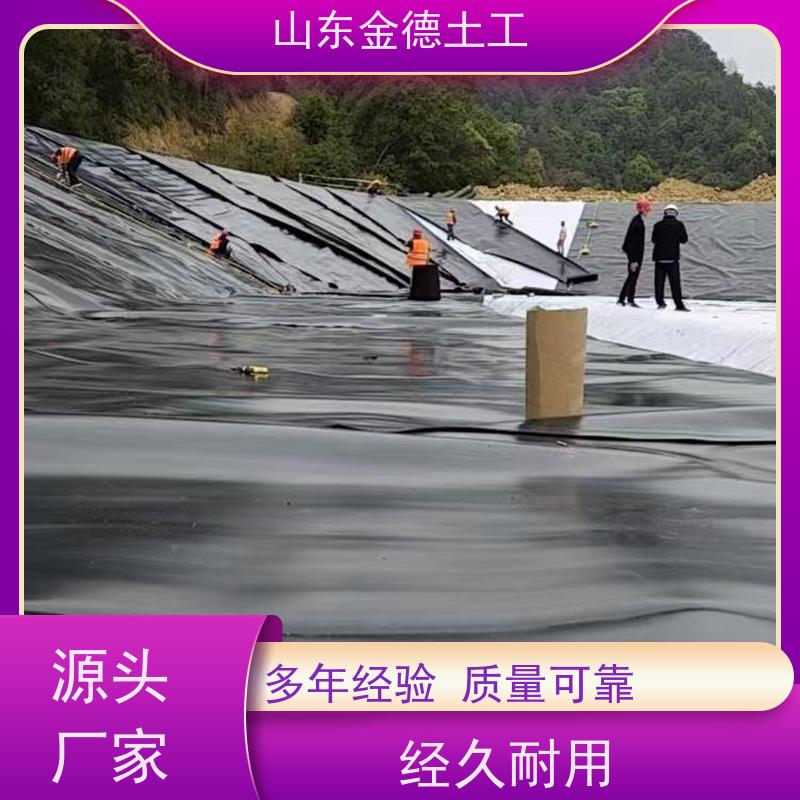 金德土工 溶解池防渗 1.0mm厚建标土工膜 抗高温 耐低温